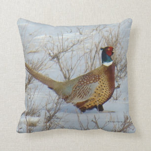 B22 Ring-necked Pheasant Cushion