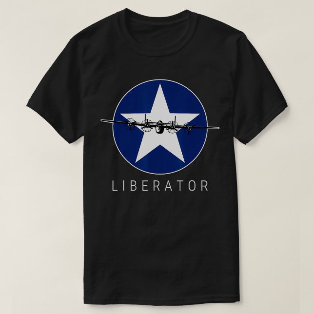 B24 LIBERATOR T  T-Shirt (Design Front)