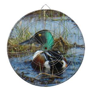 B25 Northern Shoveler Drake Dartboard
