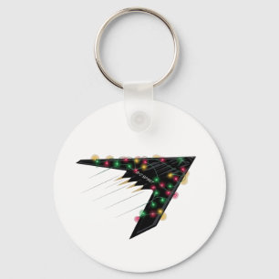 B2 Stealth Spirit Christmas Aeroplane Jet Digital Key Ring