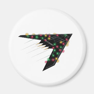 B2 Stealth Spirit Christmas Aeroplane Jet Digital Magnet