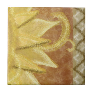 B3 - Sunface Mural, Middle Right - B3 Ceramic Tile