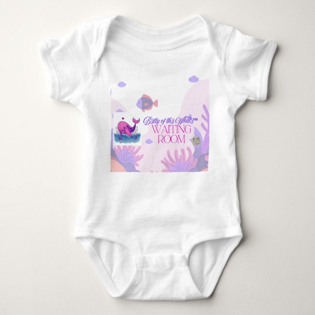 B3lly of th3 Whal3 Waiting Room baby bodysuit (Front)