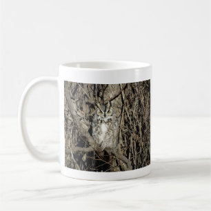 B51 Great Horned Owl Coffee Mug