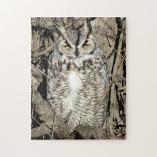 B51 Great Horned Owl Jigsaw Puzzle