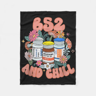 B52 And Chill Psych Nurse Dream Benadryl Haldol At Fleece Blanket