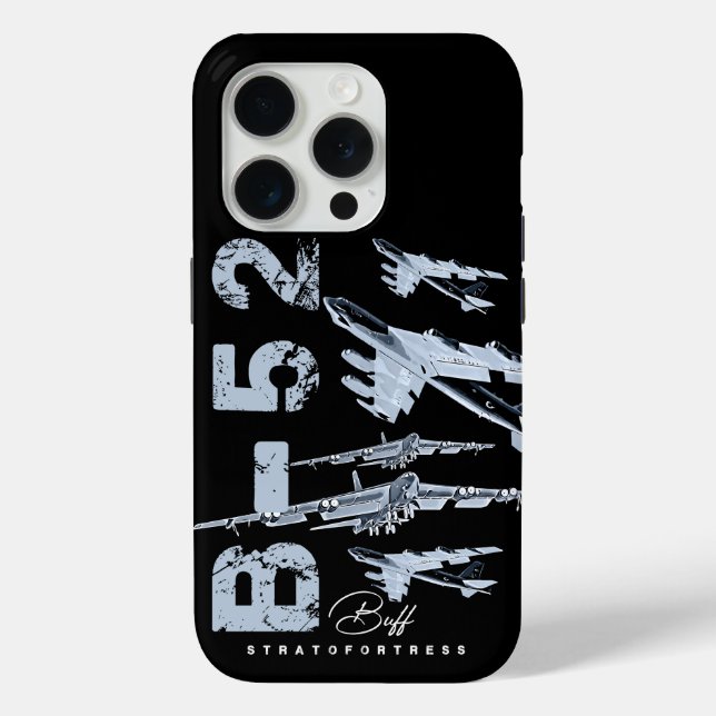 B52 USAF heavy bomber aircraft phone case (Back)