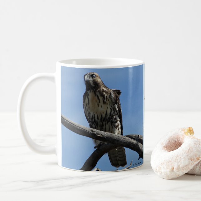B54 Swainson's Hawk Coffee Mug (With Donut)