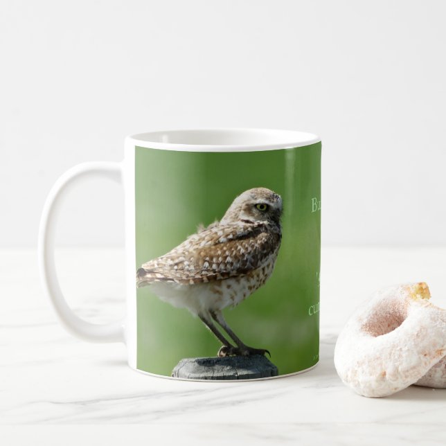 B56 Burrowing Owl Coffee Mug (With Donut)