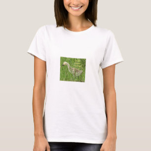 B58 Canada Goose Gosling in the Grass T-Shirt