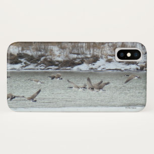 B7 Canadian Geese iPhone X Case