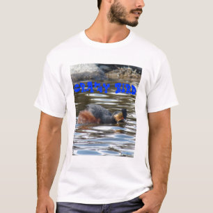 B8 Eared Grebe Courting T-Shirt