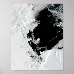 B-15J iceberg in the Ross Sea, Antarctica Poster