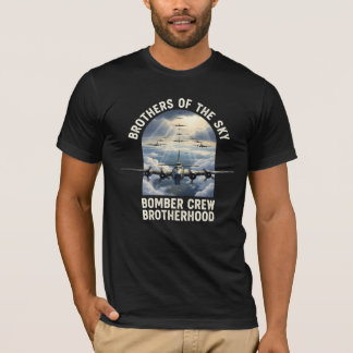 B-17 Bomber Crew Brotherhood T-Shirt
