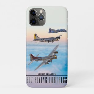 B-17 Flying FORTRESS BOMBER SQUADRON iPhone 11 Pro Case