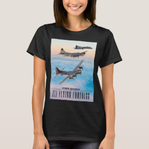B-17 Flying FORTRESS BOMBER SQUADRON T-Shirt