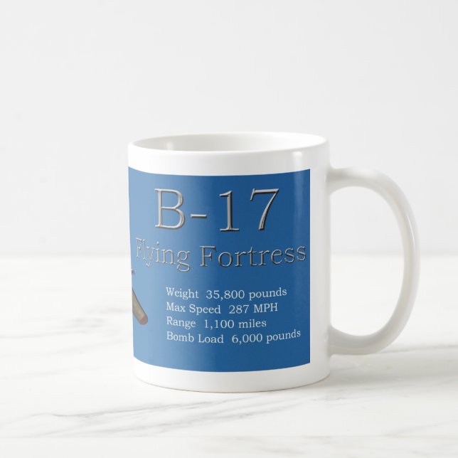 B-17 Flying Fortress Coffee Mug (Right)