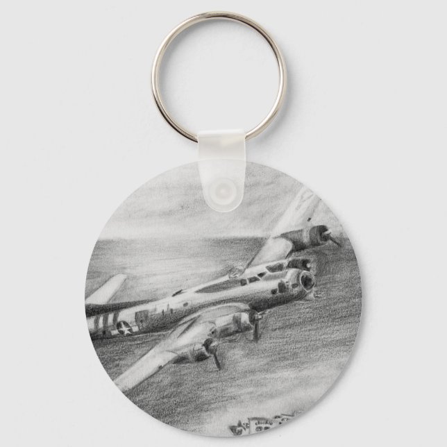 (B-17) Flying Fortress Key Ring (Front)