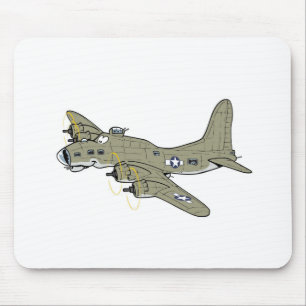 B-17 flying fortress mouse pad