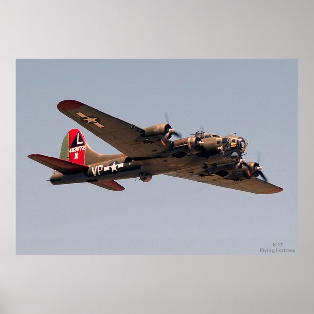 B-17 Flying Fortress Poster (Front)