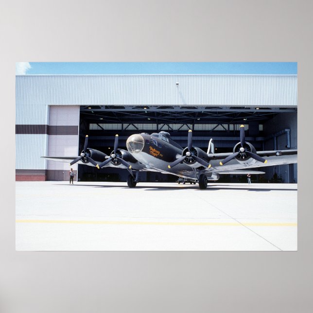 B-17 Flying Fortress Poster (Front)