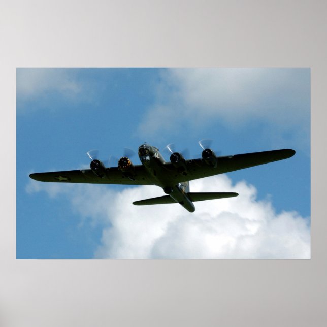 B-17 Flying Fortress Poster (Front)