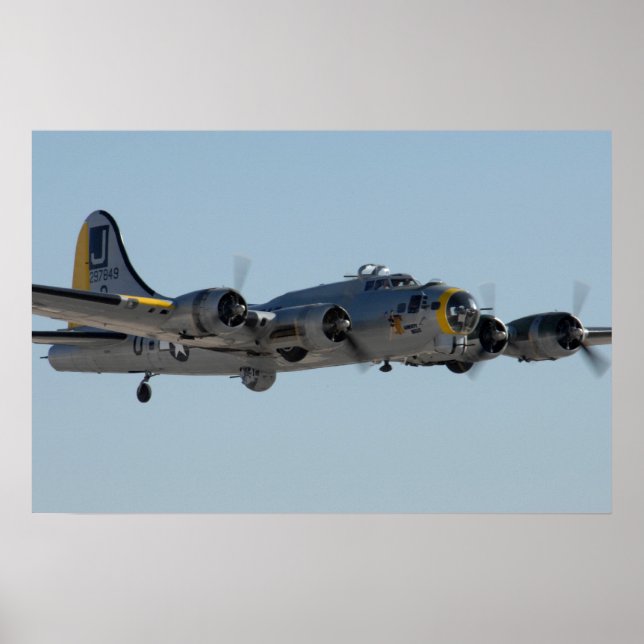 B-17 Flying Fortress Poster (Front)