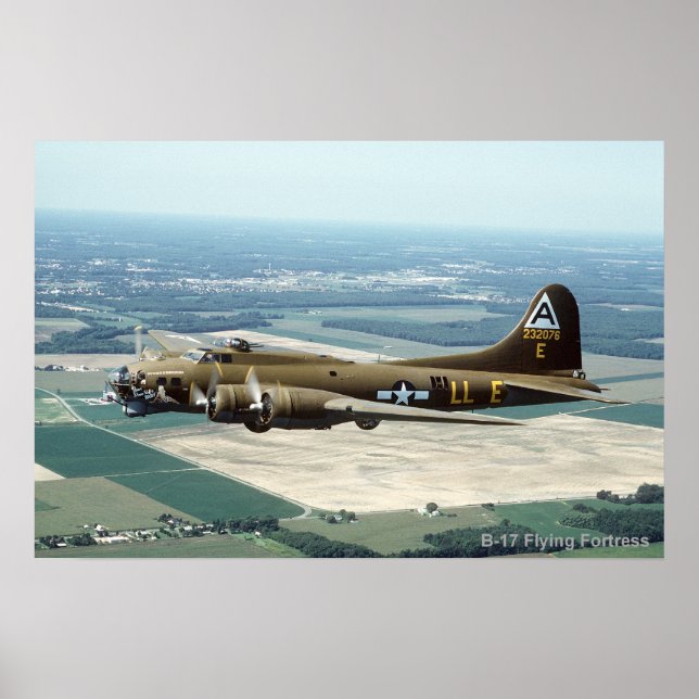 B-17 Flying Fortress poster 2 (Front)