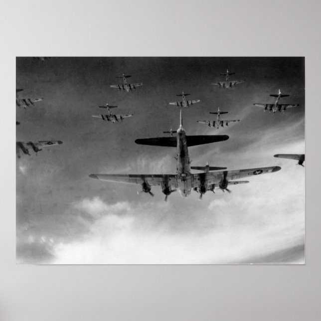 B-17 Flying Fortresses Poster (Front)