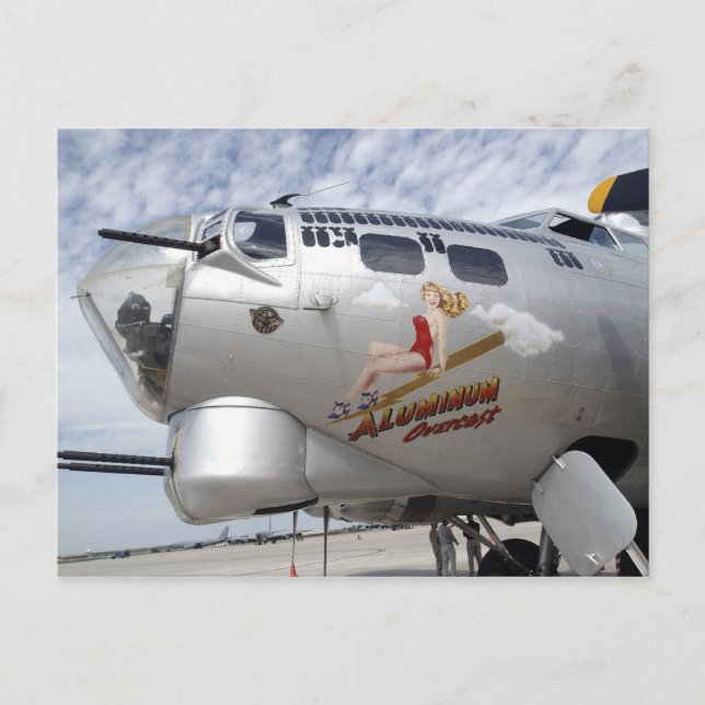 B-17 Nose Art Postcard (Front)