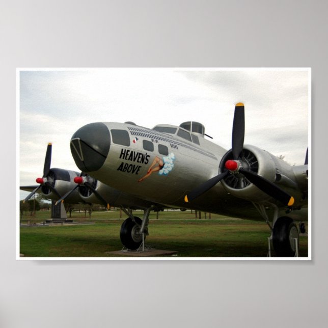 B-17 Nose Art Poster (Front)