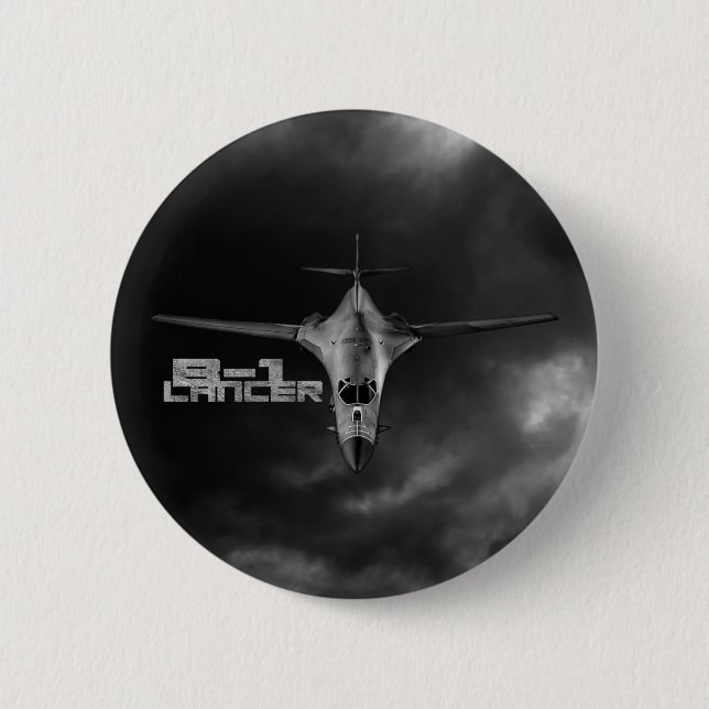 B-1 Lancer 2 Inch Round Button (Front)