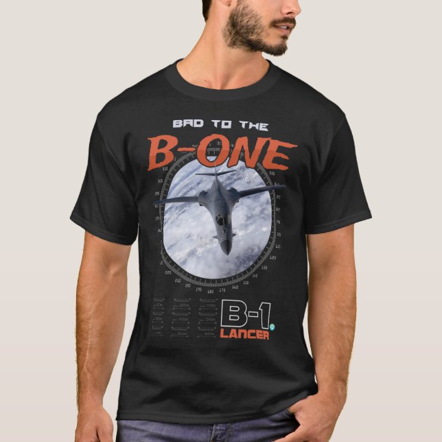 B-1 Lancer Air Force Bomber T shirt Gift (Front)