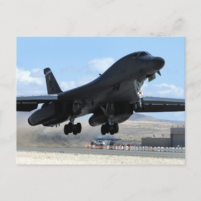 B-1 Lancer Postcard (Front)