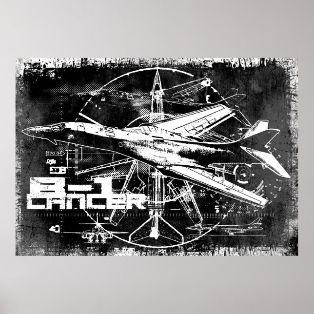 B-1 Lancer Print (Front)