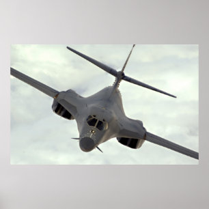 B-1B Lancer Aircraft Poster