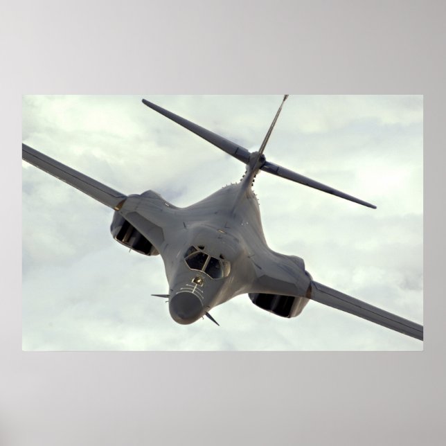 B-1B Lancer Aircraft Poster (Front)