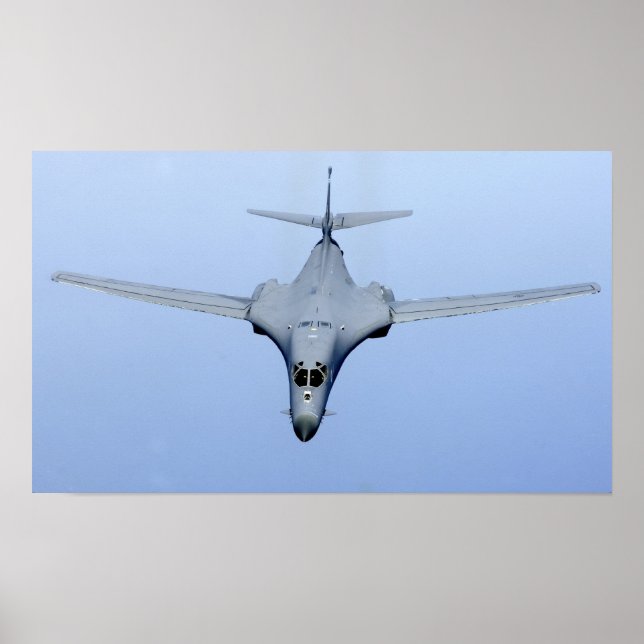 B-1B Lancer Aircraft Poster (Front)