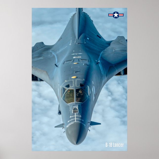 B-1B LANCER POSTER (Front)
