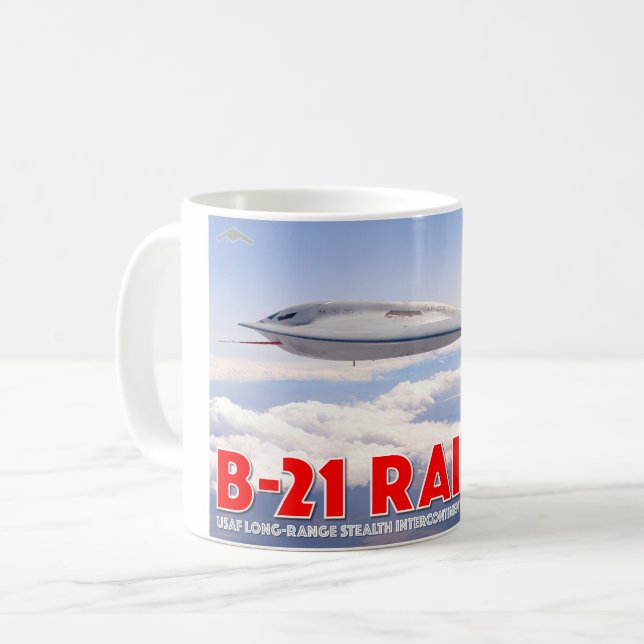 B-21 RAIDER COFFEE MUG (Front Left)