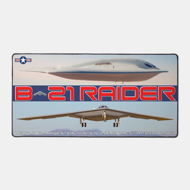 B-21 RAIDER DESK MAT (Front)