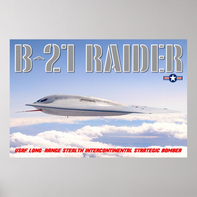 B-21 RAIDER POSTER (Front)