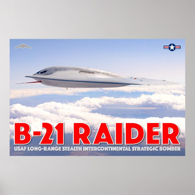 B-21 RAIDER POSTER (Front)