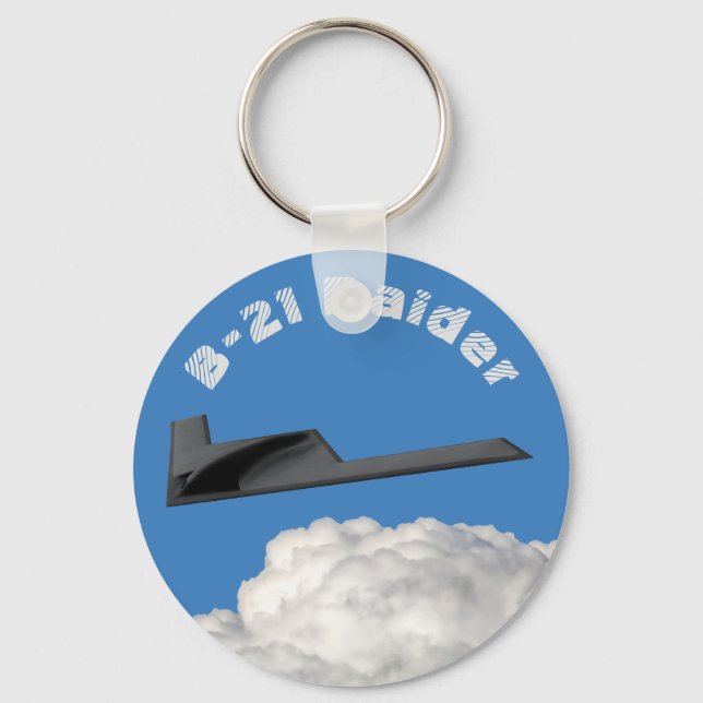 B-21 Raider Stealth Bomber Key Ring (Front)