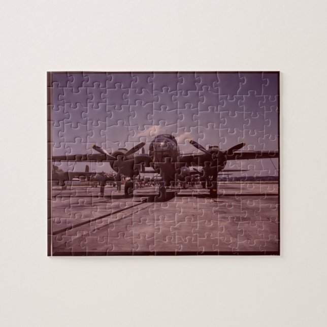 B-25 Bomber Jigsaw Puzzle (Horizontal)
