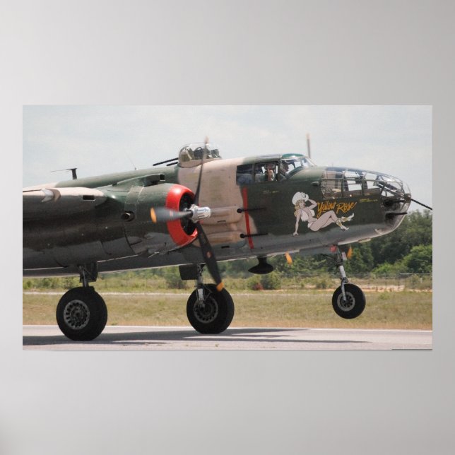 B-25 Mitchell Poster (Front)