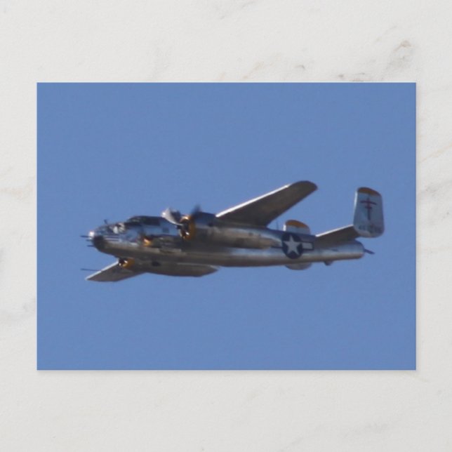 B-25 Super Rabbit Postcard (Front)