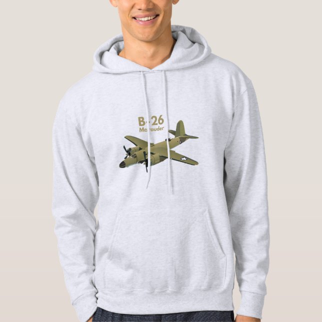 B-26 Marauder WW2 Medium Bomber Hoodie (Front)