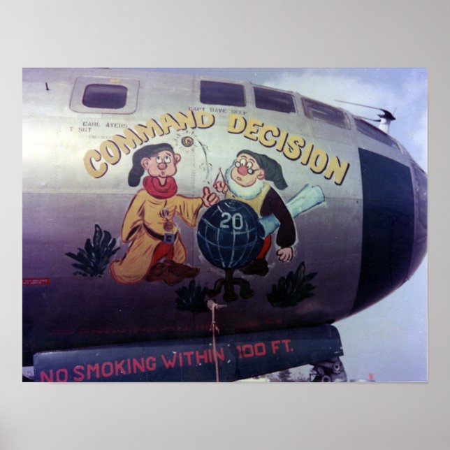 B-29 Nose Art Poster (Front)