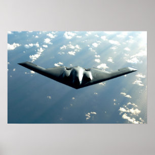 B-2 Spirit Aircraft Poster